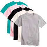 Camisetas Masculina Básica Algodão Atacado