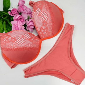 Kit C/12 Conjuntos de Lingerie Atacado