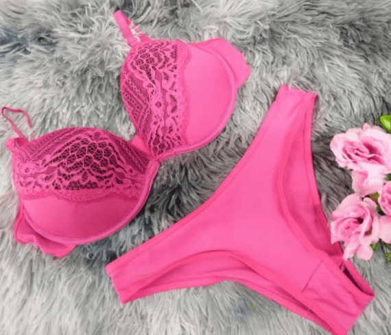 Kit C/12 Conjuntos de Lingerie Atacado