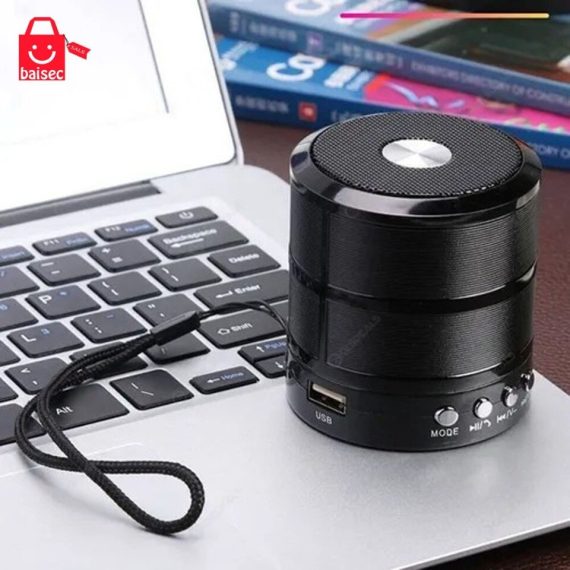 Mini caixa de som 887 Bluetooth USB Original