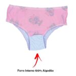 Kit c/10 Calcinha Infantil Atacado