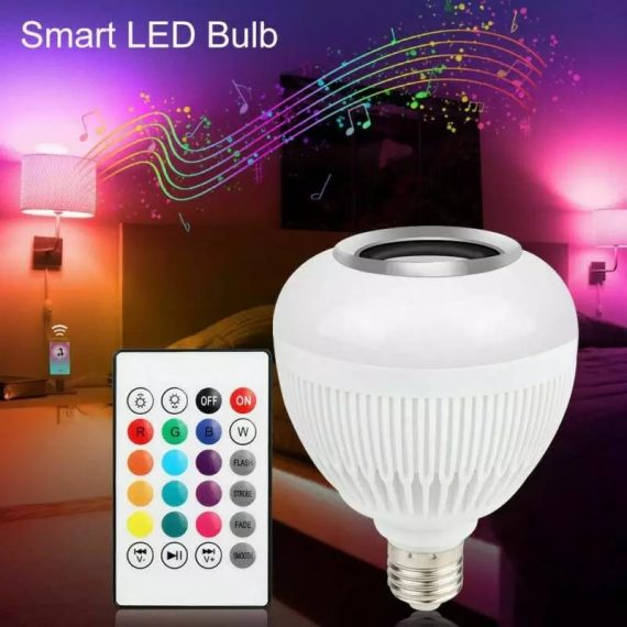 Caixa de som LED Bluetooth com controle 12W Rgb Atacado Dropshipping