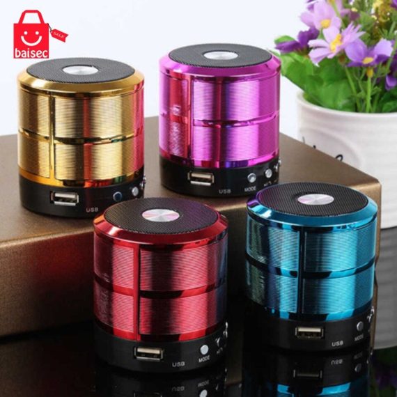 Mini caixa de som 887 Bluetooth USB Original