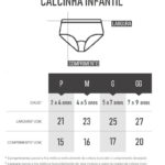 Kit c/10 Calcinha Infantil Atacado
