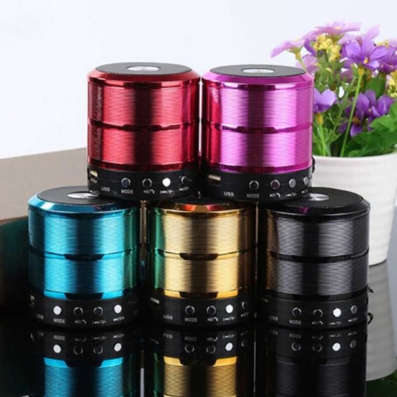 Mini caixa de som 887 Bluetooth USB Original