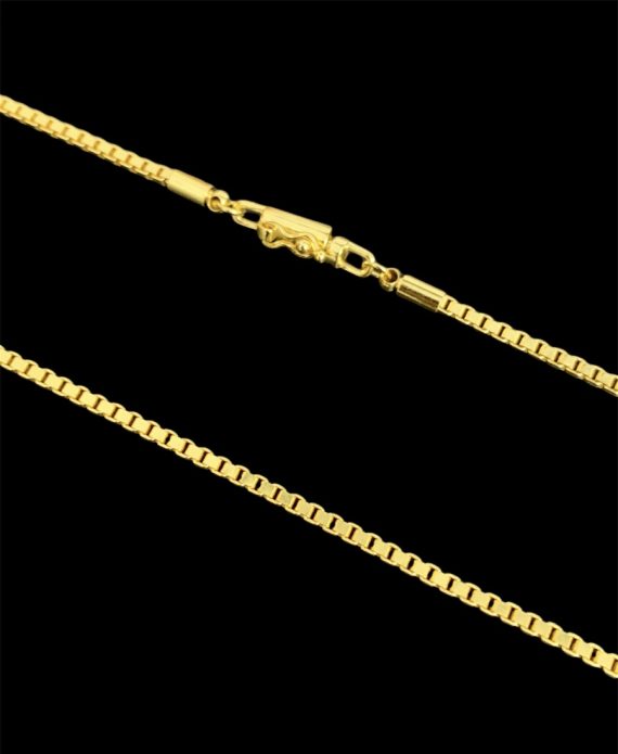 Kit Corrente Veneziana Atacado Revenda Dropshpping Fecho canhão- 60cm x 2mm x 12,3g + pingente Crucifixo com pedras zircônia 2,6g x 3cm x 2mm – Joia 18 k – 7 banhos + verniz cataforetico