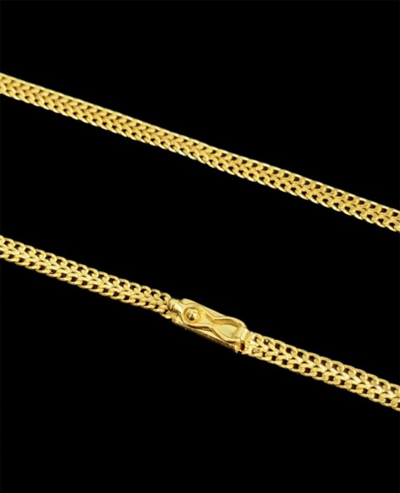 Kit Corrente Atacado Revenda Dropshpping Grumet Soldada Fecho Gaveta – 70cm x 3,3mm x 8,5g + Pingente de crucifixo placa com rosto de Jesus 2,5g x 2 x 2 -Joia 18 k – 7 banhos + verniz cataforetico