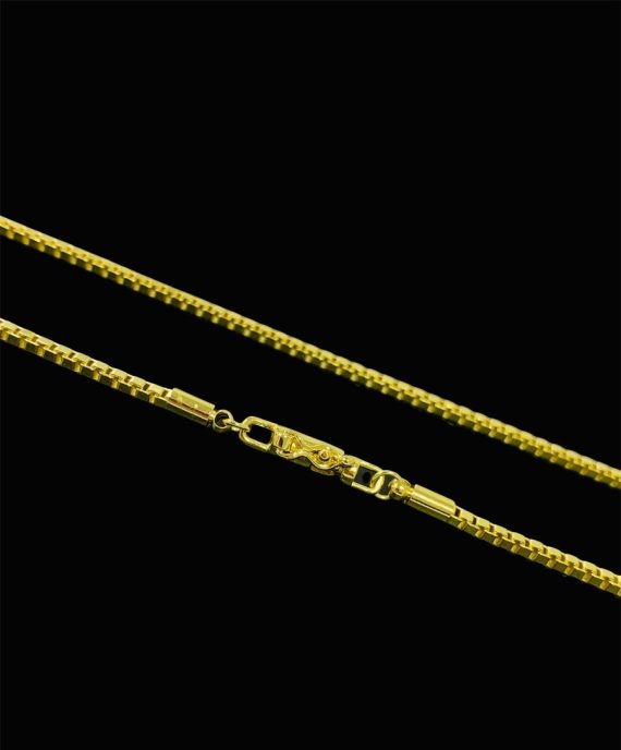 Kit Corrente Atacado Revenda Dropshpping Veneziana Fecho Canhão (tam 60cm x esp 2mm x 13g) + Pingente Crucifixo Vazado com Textura ( 4,7cm x 3cm) – Joia 18k