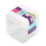 Pote Vidro Tendenza Multiuso Quadrado Atacado Revenda Dropshpping Tampa 750 Ml Invicta