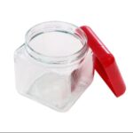 Pote Vidro Tendenza Multiuso Quadrado Atacado Revenda Dropshpping Tampa 750 Ml Invicta