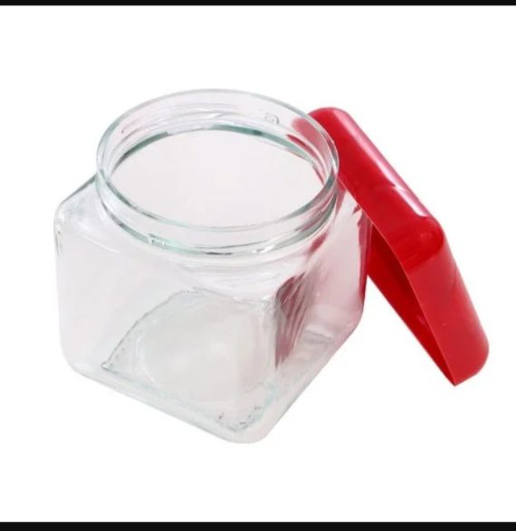 Pote Vidro Tendenza Multiuso Quadrado Atacado Revenda Dropshpping Tampa 750 Ml Invicta