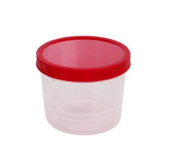 Pote Redondo Atacado Revenda Dropshpping Tampa Colorida Rosca 360 Ml