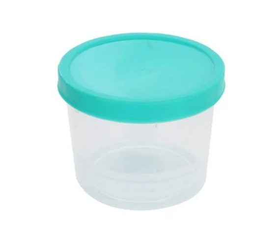 Pote Redondo Atacado Revenda Dropshpping Tampa Colorida Rosca 360 Ml