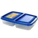 Porta Frios Duplo Atacado Revenda Dropshpping Retangular Com Tampa 1250ml