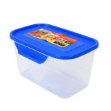 Pote Multiuso Atacado Revenda Dropshpping Retangular Tampa Com Trava 500 Ml