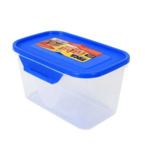 Pote Multiuso Atacado Revenda Dropshpping Retangular Tampa Com Trava 500 Ml