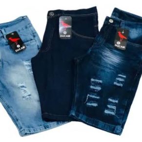 bermudas jeans no atacado