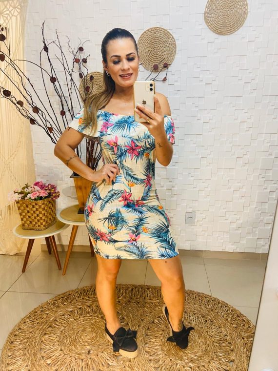 Kit C/10 Vestido Feminino Atacado Modelo Babado
