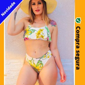 KIT C/10 Biquíni top cortininha