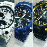 Kit com c/10 Gshock mundmaster aprova de água