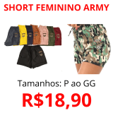 Kit C/6 Bermuda Shorts Mini Short Jogger Army Militar Joguer Bolsos