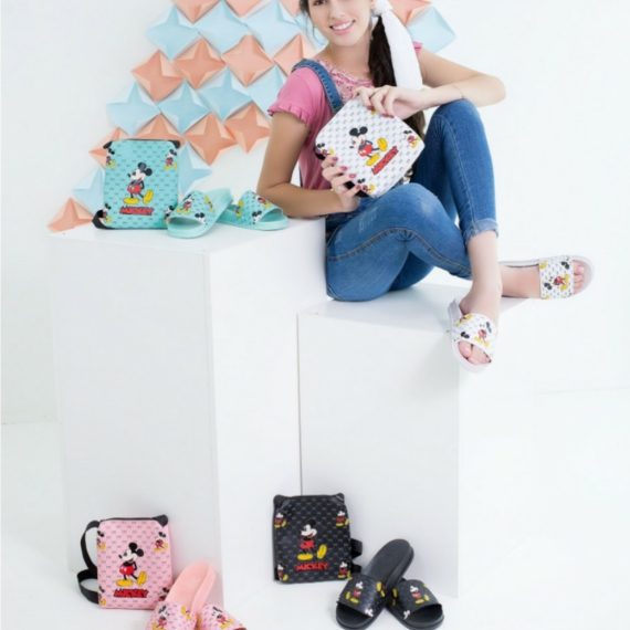 Kit C/12 Chinelo Slide + Bolsa Personagens Atacado