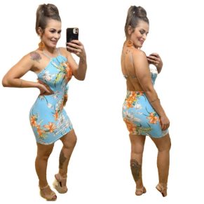 Kit C/10 Vestido Feminino Atacado Modelo Frente Única