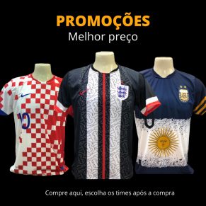 Camisas de times no atacado