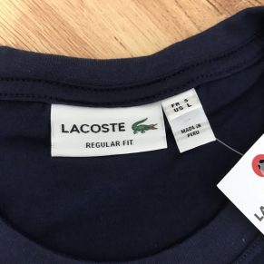 Kit Com 05 Camisas Lacoste Atacado Básica Modelos Peruana Importada 100% Algodão Pima