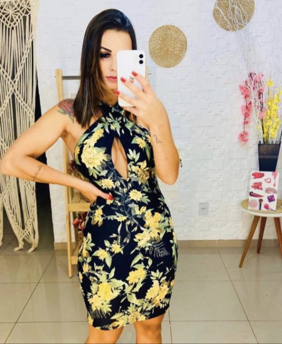 Vestido Cruzado Atacado Kit C/10