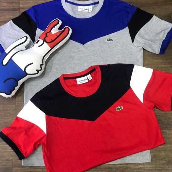 Kit Com 10 Camisas Lacoste Peruana Importada 100% Algodão Pima