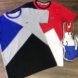 Kit Com 10 Camisas Lacoste Peruana Importada 100% Algodão Pima