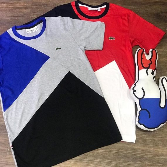 Kit Com 10 Camisas Lacoste Peruana Importada 100% Algodão Pima