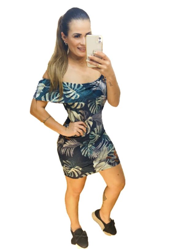 Kit C/10 Vestido Feminino Atacado Modelo Babado