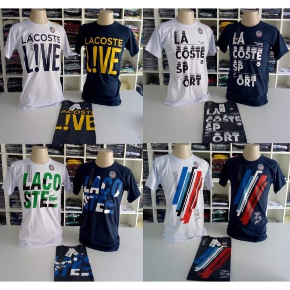 Kit Misto c/12 Camisetas Fio 30.1 no atacado