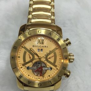Relógio De Luxo Bvlgari Automático AAA+ Fundo Transparente Atacado