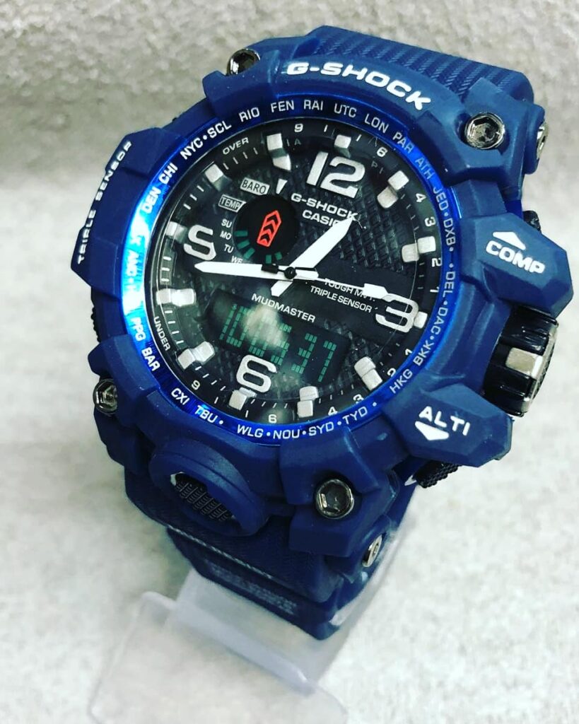Kit com c/10 Gshock +Caixa + Frete Grátis + Baterias Reservas Mundmaster aprova de água Atacado