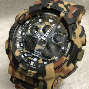 Kit com c/10 Gshock Ga100 Automático Camuflado Atacado