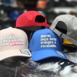 Kit C/6 bonés de frases no atacado revenda Dropshpping