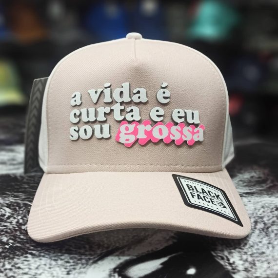 Kit C/6 bonés de frases no atacado revenda Dropshpping