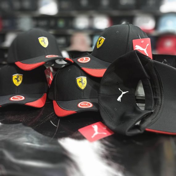 Kit C/6 bonés Ferrari no atacado Revenda Dropshpping