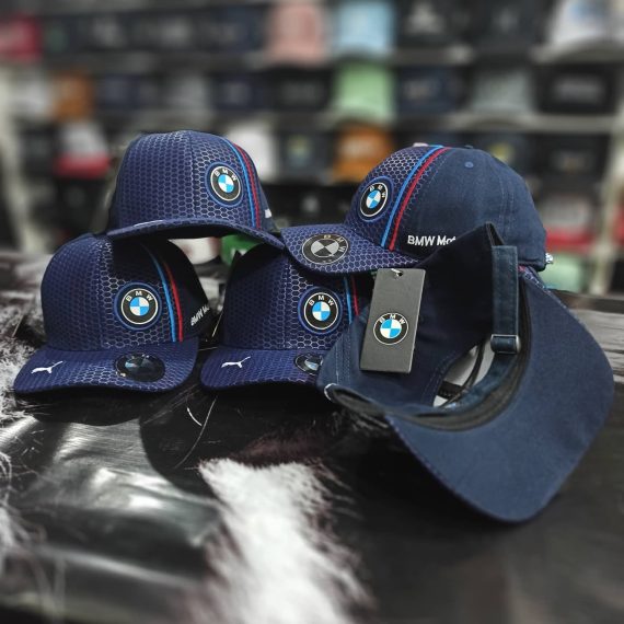 Kit C/6 bonés BMW no atacado Revenda Dropshpping