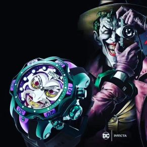 Relógio Invicta Dc Comics Coringa 26790 Edição Limitada Atacado