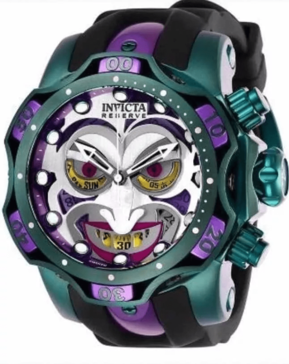 Relógio Invicta Dc Comics Coringa 26790 Edição Limitada Atacado