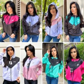 Kit C/10 Corta vento Feminina Direto Do Brás