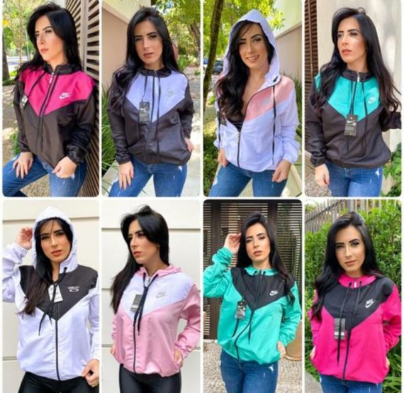 Kit C/10 Corta vento Feminina Direto Do Brás