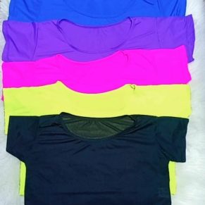 Kit C/12 Cropped Poliamida Atacado