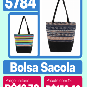 Kit c/12 Bolsa sacola atacado