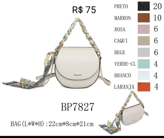 Kit c/ 6 peças bolsas Feminina Atacado Revenda Dropshpping
