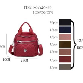 Kit c/ 6 peças Bolsa Mochila Feminina Atacado Revenda Dropshpping